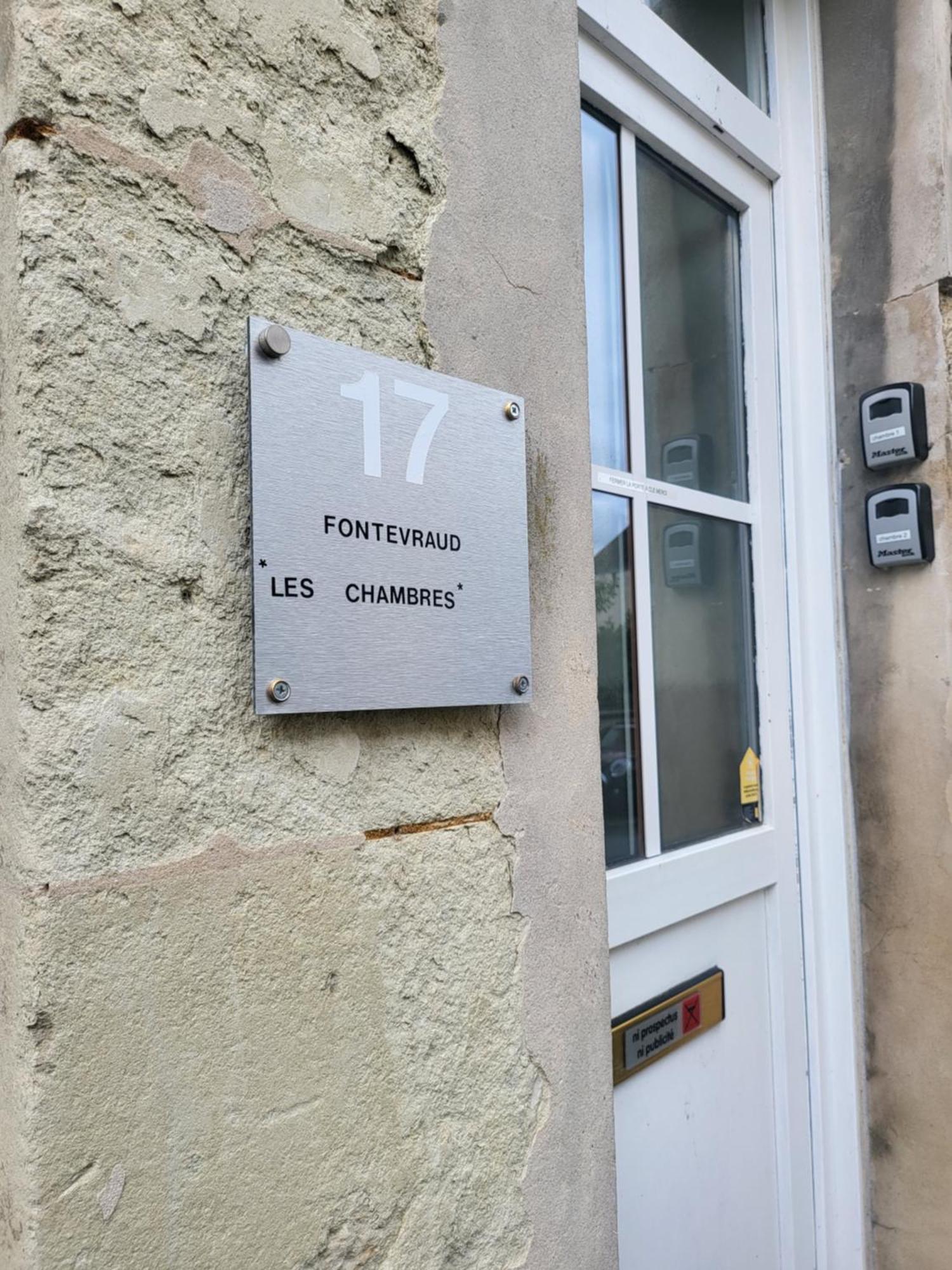 Fontevraud Les Chambres Zewnętrze zdjęcie